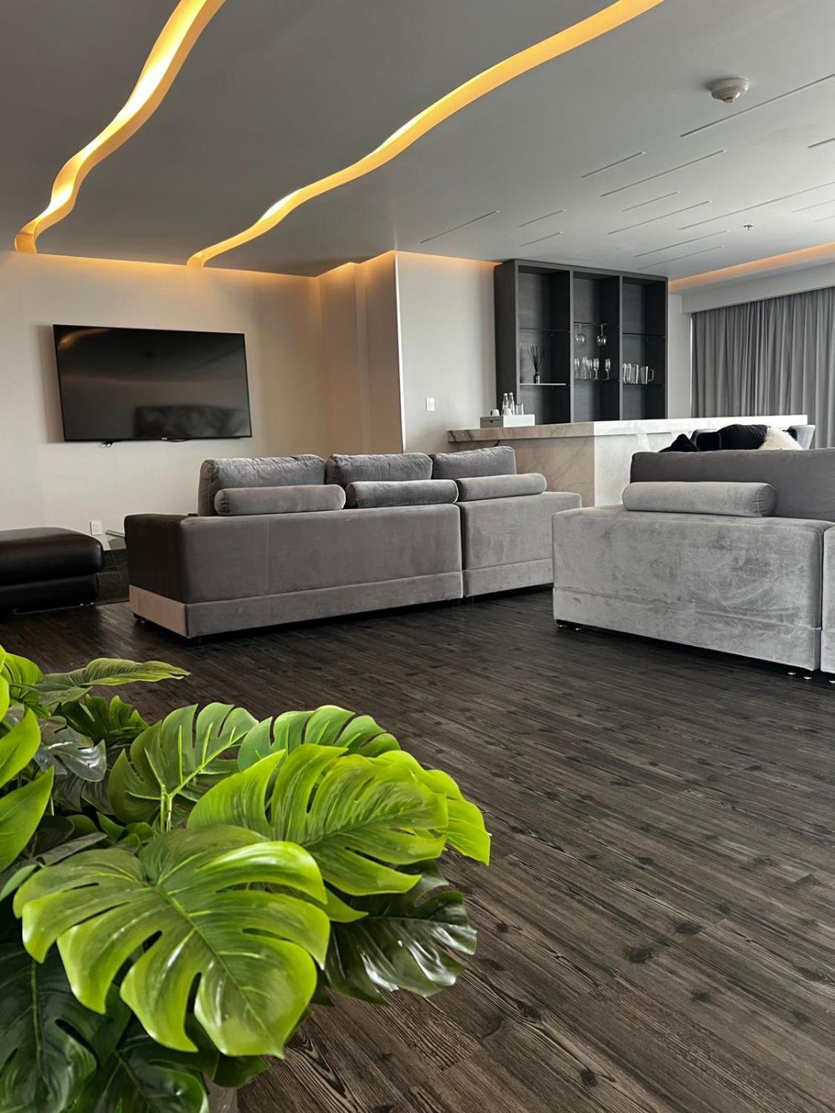 Baruk Guadalajara Hotel de Autor Bagian luar foto A 3D rendering of a living room